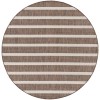 Nourison Positano Natural Ivory POS03 6 ft. X Round Rug
