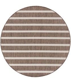 Nourison Positano Natural Ivory POS03 6 ft. X Round Rug
