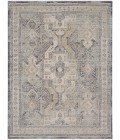 Nourison Nyle Ivory Charcoal NYE01 12 ft. X 15 ft. 9 in. Rect. Rug
