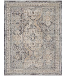 Nourison Nyle Ivory Charcoal NYE01 12 ft. X 15 ft. 9 in. Rect. Rug