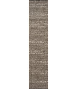 Nourison Tulum Brown TLM01 2 ft. 2 in. X 10 ft. Rect. Rug