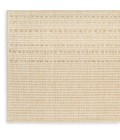 Nourison Tulum Cream TLM01 2 ft. 2 in. X 10 ft. Rect. Rug