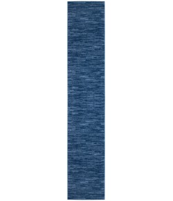 Nourison Essentials - Nre01 Navy Blue Area Rug 2 ft. 2 in. X 14 ft. Runner