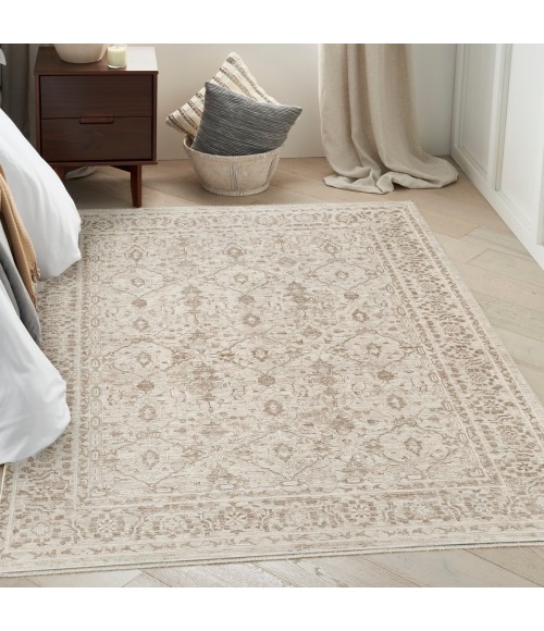 Nourison Shadows Ivory Grey SHW05 5 ft. X 7 ft. Rect. Rug