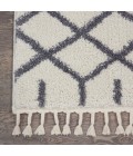 Nourison Moroccan Shag Area Rug MRS01-White