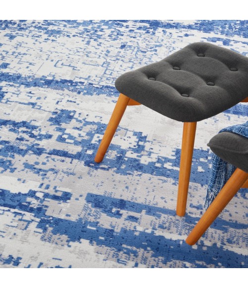 Nourison Whimsicle Area Rug WHS06-Ivory Navy