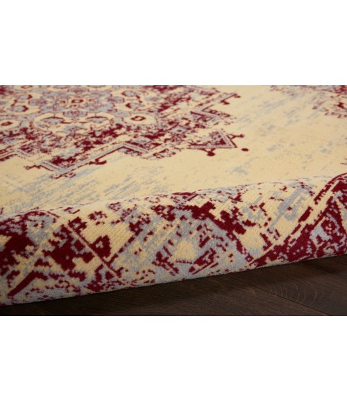 Nourison Grafix Area Rug GRF14-Cream/Red