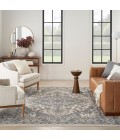 Nourison Quarry Ivory Blue QUA05 4 ft. X 6 ft. Rect. Rug