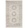 Nourison Serenity Home Ivory Grey SRH01 3 ft. 11 in. X 5 ft. 11 in. Rectangle Rug