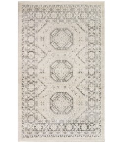 Nourison Serenity Home Ivory Grey SRH01 3 ft. 11 in. X 5 ft. 11 in. Rectangle Rug