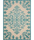 Nourison Aloha Area Rug ALH12-Aqua