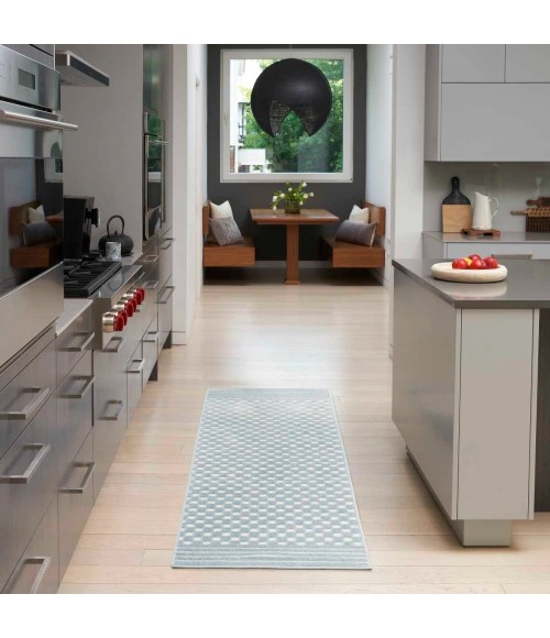 Nourison Care Free Blue CAF02 6 ft. Rect. Rug