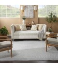 Nourison Care Free Light Grey CAF02 6 ft. Rect. Rug
