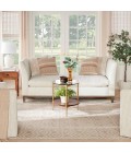 Nourison Care Free Beige CAF03 4 ft. X 6 ft. Rect. Rug