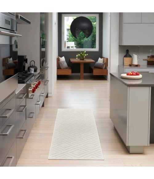 Nourison Care Free Ivory CAF03 9 ft. X 12 ft. Rect. Rug