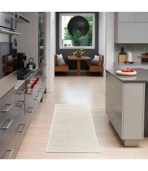 Nourison Care Free Beige CAF04 7 ft. X 9 ft. Rect. Rug