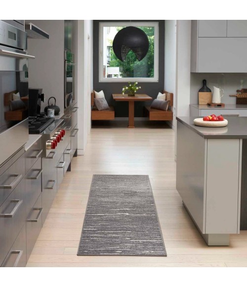 Nourison Care Free Grey CAF04 8 ft. X 10 ft. Rect. Rug