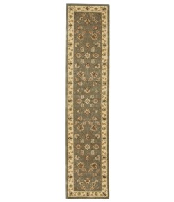 Nourison 2000 - 2003 Olive Area Rug 2 ft. 6 X 12 ft. Rectangle