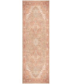 Nourison Vintage Washables Coral Taupe VWS07 2 ft. X 6 ft. Rect. Rug