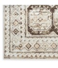 Nourison Dekor Ivory Brown DEK01 4 ft. X 6 ft. Rect. Rug