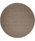 Nourison Tulum Brown TLM01 8 ft. X Round Rug