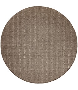 Nourison Tulum Brown TLM01 8 ft. X Round Rug