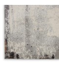 Nourison Elation Area Rug ETN06 Grey Ivory 9' x 12'