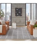 DKNY West End Ave Grey WTE01 8 ft. X 10 ft. Rect. Rug