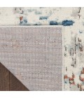 Nourison Quarry Beige Blue Rust QUA01 4 ft. X 6 ft. Rect. Rug