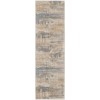 Calvin Klein Ck005 Enchanting - Ech02 Ivory Sea Area Rug 2 ft. 3 in. X 7 ft. 3 in. Runner