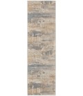 Calvin Klein Enchanting Area Rug ECH02 Ivory/Seaglass