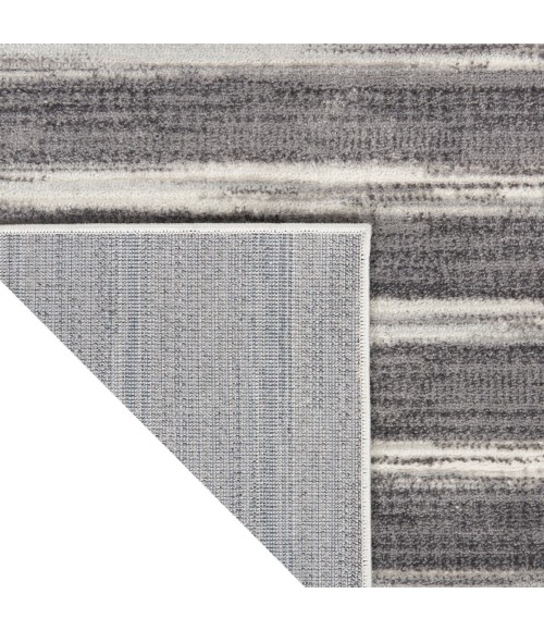 Calvin Klein CK011 Verdant Charcoal Ivory VRD03 8 ft. X 10 ft. Rect. Rug