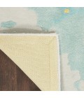 Nourison Prismatic Seafoam Gold PRS26 4 ft. X 6 ft. Rect. Rug