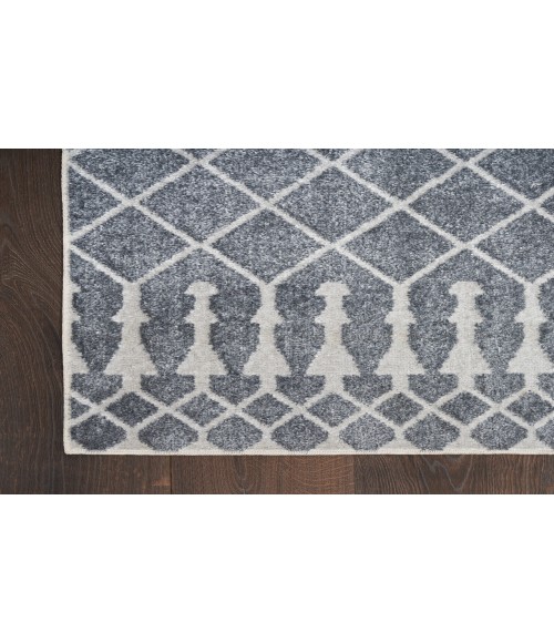 Nourison Astra Machine Washable Denim ASW10 2 ft. 2 in. X 8 ft. Rectangle Rug