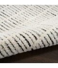 Nourison Cozy Modern Ivory Black CMD03 2 ft. 2 in. X 10 ft. Rect. Rug