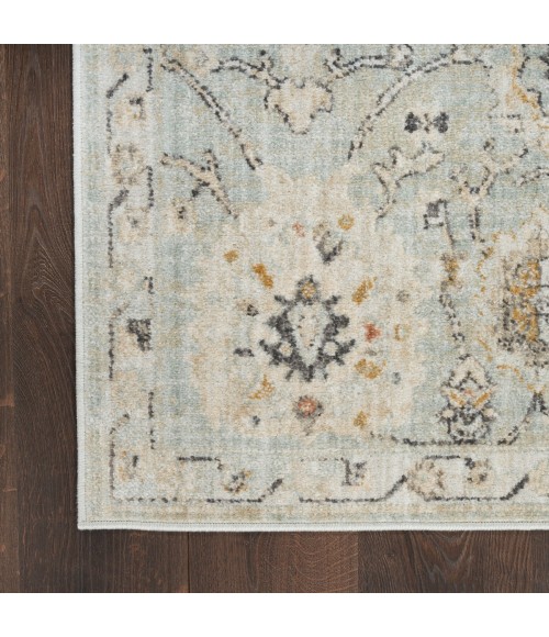 Nourison Oushak Home Mint OUS01 2 ft. X 6 ft. Rect. Rug