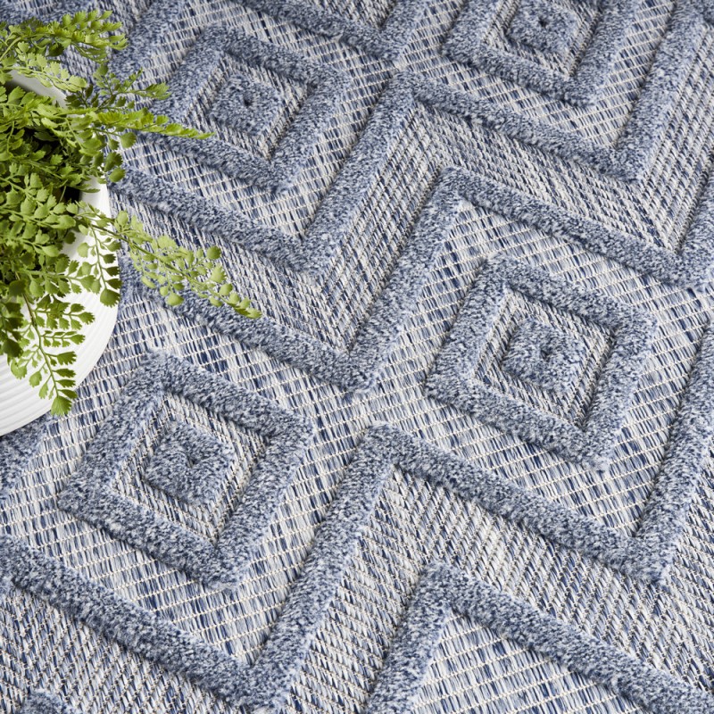 Nourison Versatile Area Rug NRV01 Denim Blue