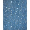 Nourison Grafix - Grf15 Light Blue Area Rug 7 ft. 10 X 9 ft. 10 Rectangle