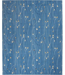 Nourison Grafix - Grf15 Light Blue Area Rug 7 ft. 10 X 9 ft. 10 Rectangle