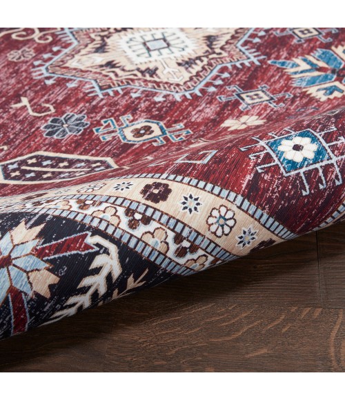 Nourison Fulton Area Rug Nourison Fulton Area Rug FUL03 Red