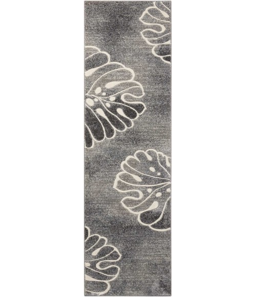 Nourison Maxell Runner Area Rug MAE04-Grey