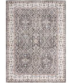 Nourison Ki100 American Manor - Amr01 Grey Ivory Area Rug 3 ft. 11 in. X 5 ft. 11 in. Rectangle