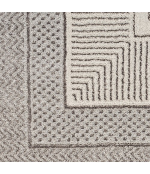 Nourison Glam Silver GLM07 3 ft. 11 in. X 5 ft. 11 in. Rect. Rug