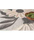Nourison Aloha Beige ALH33 5 ft. 3 in. Round Rug