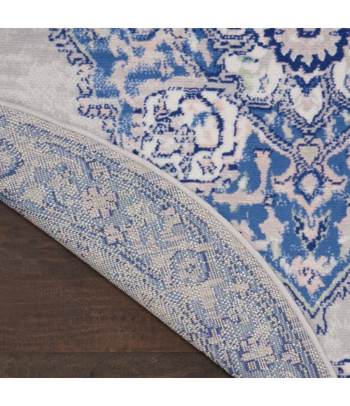 Nourison Whimsicle Area Rug WHS03-Grey Blue