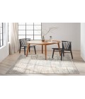 Calvin Klein CK950 Rush Ivory/Grey CK950 8 ft. X 10 ft. Rectangle Rug