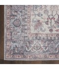 Nicole Curtis Machine Washable Series 1 Area Rug SR104 Black 7' Runner