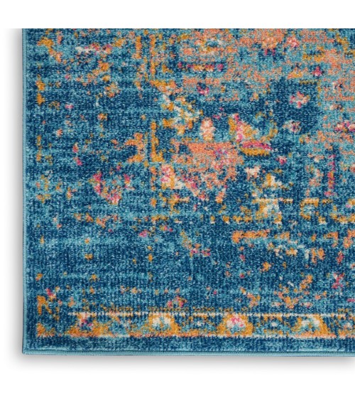 Nourison Tranquil Area Rug TRA06-Navy Blue