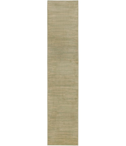 Nourison Home Nourison Essentials Green Gold NRE01 2 ft. 2 in. X 7 ft. 6 in. Rectangle Rug