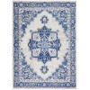 Nourison Whimsicle - Whs03 Ivory Blue Area Rug 5 ft. X 7 ft. Rectangle